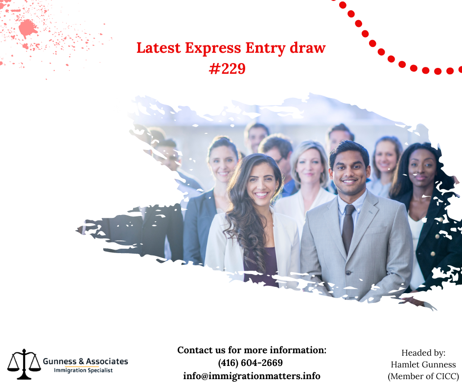 Latest Express Entry draw #229 (1)