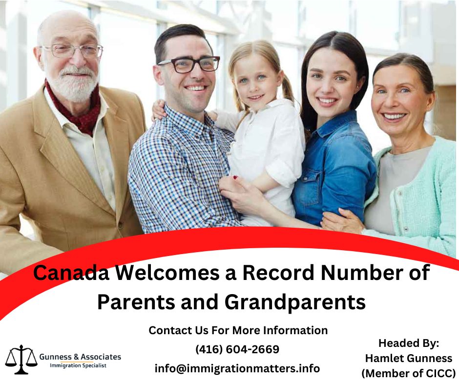 Canada welcomes a record number of parents and grandparents