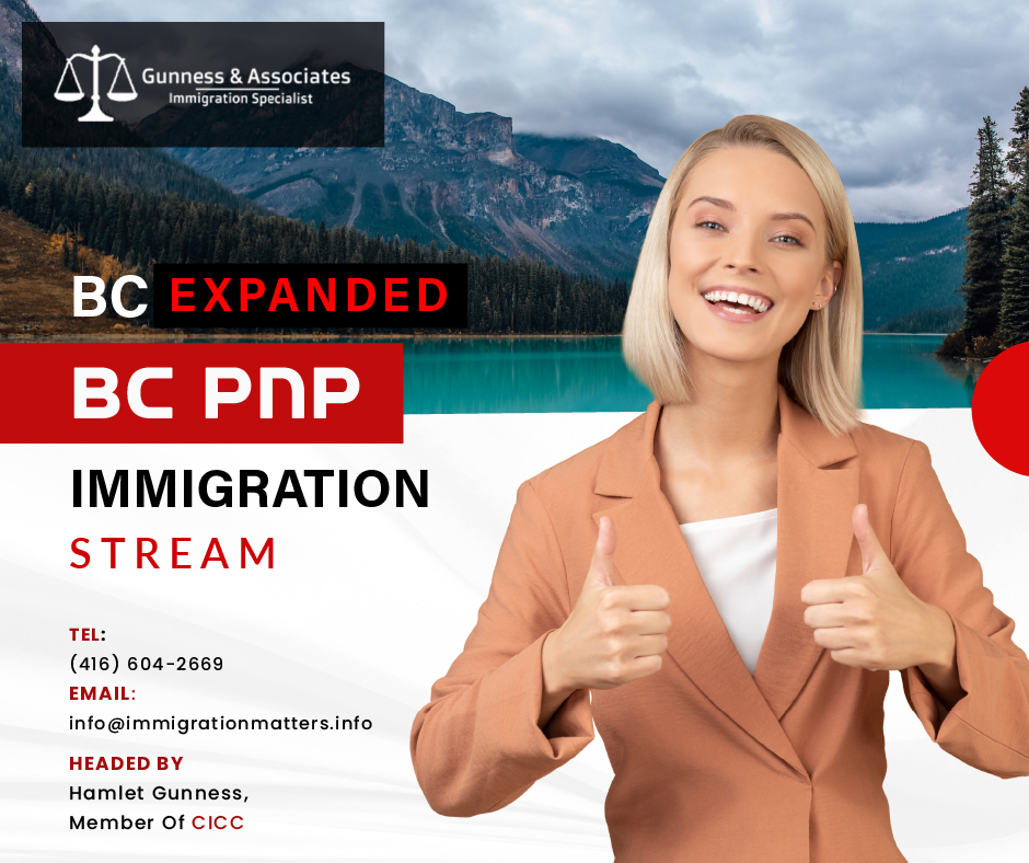 BC expanded the BC PNP Tech Immigration Stream