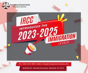 IRCC introduced the 2023-2025 Immigration Levels Plan