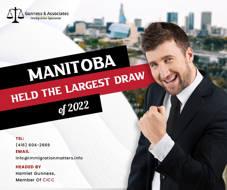 Manitoba held the largest draw of 2022