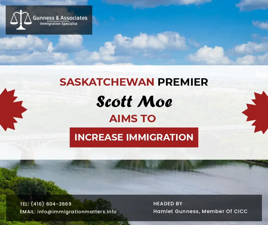 Saskatchewan Premier Scott Moe aims to increase immigration