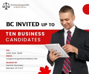 BC invited up to ten business candidates