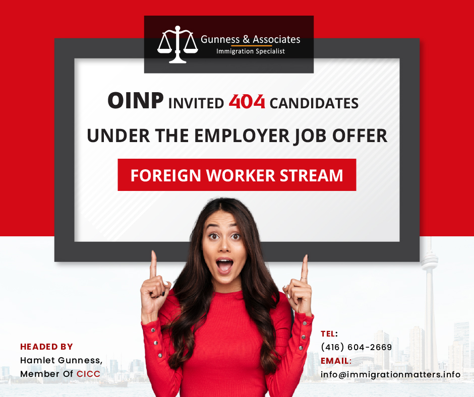 employer job offer foreign worker stream draw