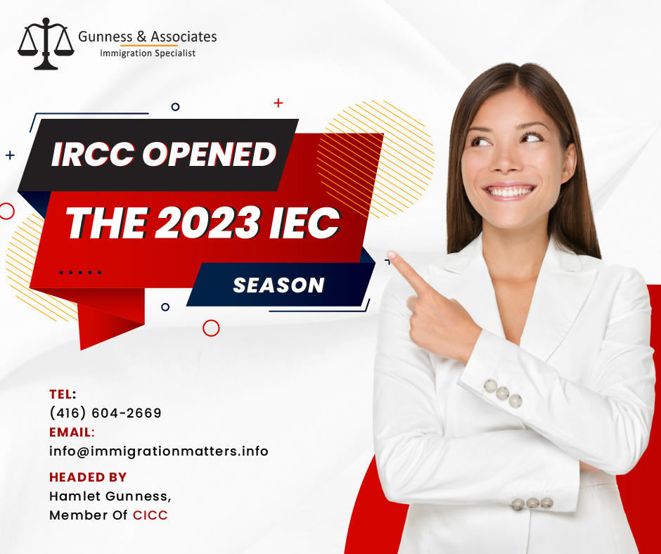 IRCC opened the IEC season 2023