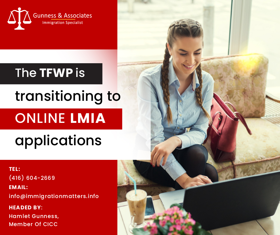 The TFWP is transitioning to online LMIA applications