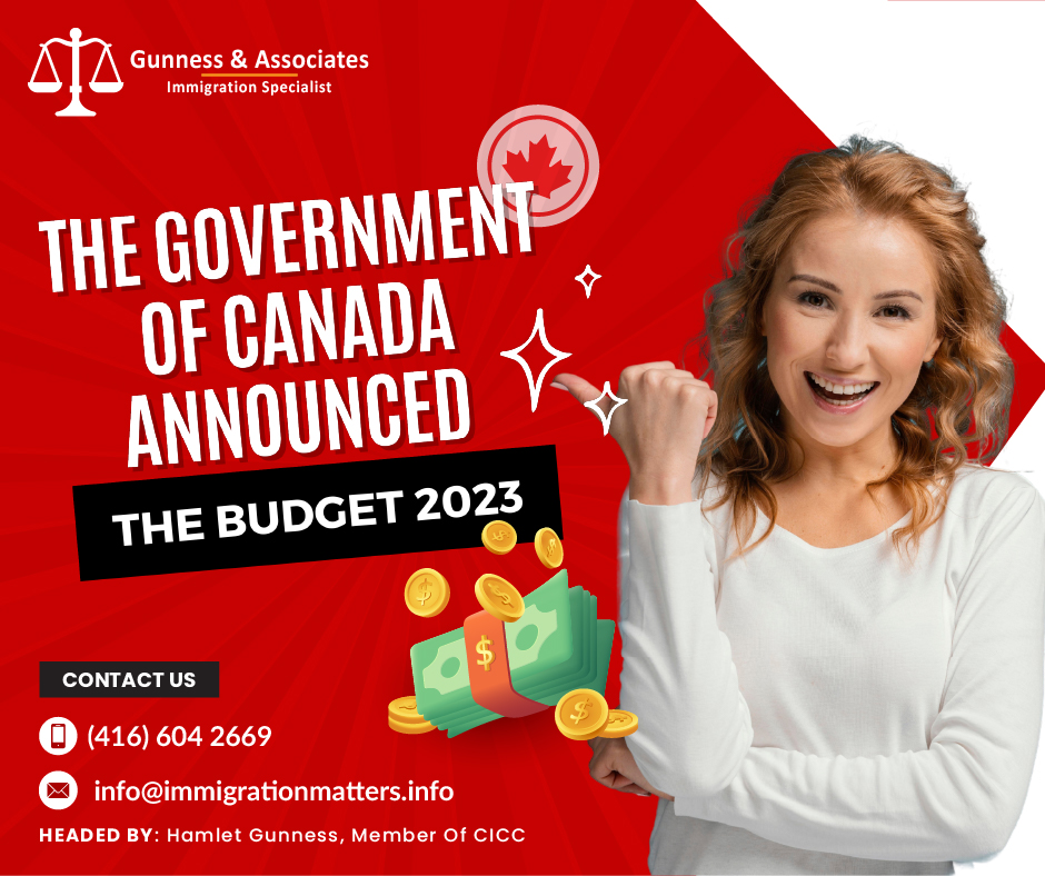 Canada announced the Budget 2023