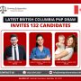 Latest British Columbia PNP draw invites 132 candidates