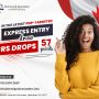 In the latest PNP-targeted Express Entry draw CRS drops 57 points