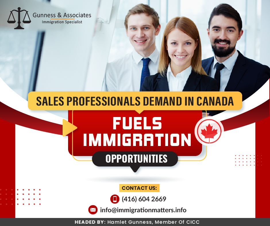 Sales professionals in Canada