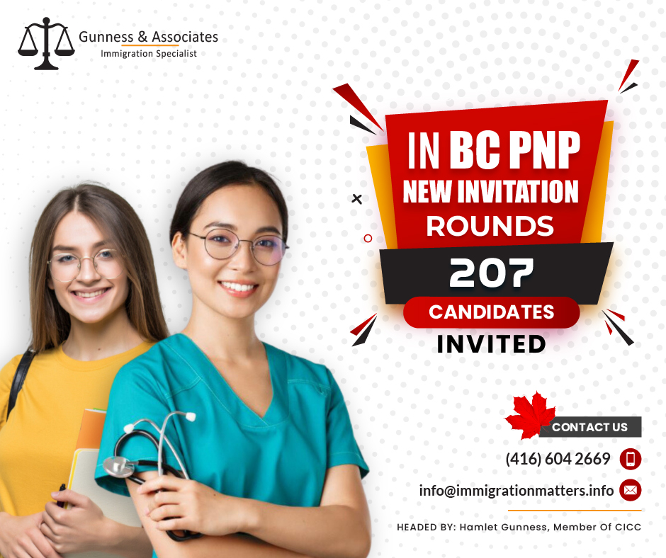 BC PNP new invitation rounds