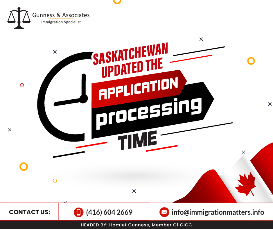 SINP Application Processing Times for 2023 updated On August 15, 2023, Saskatchewan updated the processing time of various streams of the Saskatchewan Immigrant Nominee Program (SINP). Every quarter (three months), the processing time is revised. It displays the average time it took to process an application during that quarter. Each category's time is measured in weeks. Processing times vary and are not necessarily a reliable predictor of future applications.The average time it takes to process 80 percent of applications is explained below. It is calculated from the time an application is received until the time it is processed.What are the SINP Application Processing Times for 2023?In the second quarter of 2023, SINP application processing times are given as:In the International Skilled Worker category, the processing time in the Employment Offer stream was three weeks; in the Occupation In-Demand stream, it was 21 weeks; and in the Express Entry stream - 23 weeks. 
The processing time for the Tech Talent Pathway was two weeks, while for Hard-to-Fill Skills Pilot, it was four weeks. 
In the Saskatchewan Experience category, the processing time for all streams (the Existing Work Permit stream, Health Professionals, International Students, Truck Drivers, and Hospitality Workers streams) was one week. 
In the Entrepreneur and Farm categories, the processing time for the Entrepreneur Applications was nine weeks, while for the Entrepreneur Nominations, it was one week. 
For the Farmers' stream, it was 18 weeks. 
The Job Approval Process, the authorization for an employer to hire a foreign worker through the SINP, took 15 weeks for specified workers and 26 weeks for not specified workers.How to Apply for SINP? The Saskatchewan Immigrant Nominee Program (SINP) offers a pathway to permanent residence in Canada. The Province of Saskatchewan, through the SINP:Non-Canadians who want to make Saskatchewan their home are invited to submit an application for residency.
Nominates successful applicants for permanent residency in Canada to the federal government.The SINP is simply a first step in the process of becoming a permanent resident of Saskatchewan. SINP provides candidates with the following benefits: competitive application processing times AND Provincial immigration officers that can explain requirements may assist.The final decision on SINP nominations is made by the Government of Saskatchewan. Successful candidates will be recognized as SINP nominees when they apply for permanent residence status with IRCC.If you meet the program requirements, you can apply to the SINP. Make sure that your applications are complete and that you have valid documentation.As an applicant, you can work with an immigration specialist. Click here to get an assessment from an experienced immigration consultant.What are the SINP Immigration Programs?There are three SINP program categories to which you can apply:International Skilled Worker: This category is for skilled workers who want to work and live in Saskatchewan.
Saskatchewan Experience: For foreign nationals who already live and work in Saskatchewan, consider Saskatchewan Experience.
Entrepreneur and Farm: for those who want to start a business or buy and maintain a farm.Join our RSS Feed Want to know more details about “Over 150 skilled candidates and tech professionals invited in the latest BC PNP Draw” you can contact one of our immigration specialists at  Gunness & Associates.Tel: (416) 604-2669 Email: info@immigrationmatters.infoGunness & Associates has helped thousands of people successfully immigrate to Canada with their families. Our skilled and experienced immigration experts have the expertise to accurately examine your case and advise you on the best method of proceeding to best serve your needs.For honest and straightforward advice, contact the expertsat Gunness & AssociatesGet a free Assessment Join our newsletter and get up-to-date immigration news Click hereAll rights reserved ©2023 Gunness & Associates