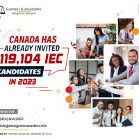Canada has already invited 119,104 IEC candidates in 2023