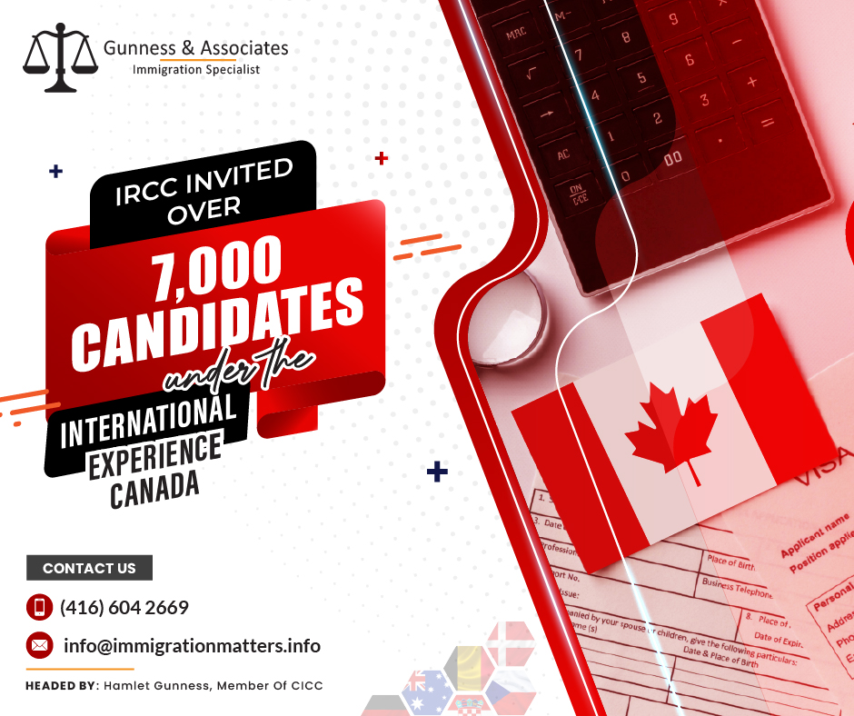 Over 7,000 candidates invited in the International Experience Canada