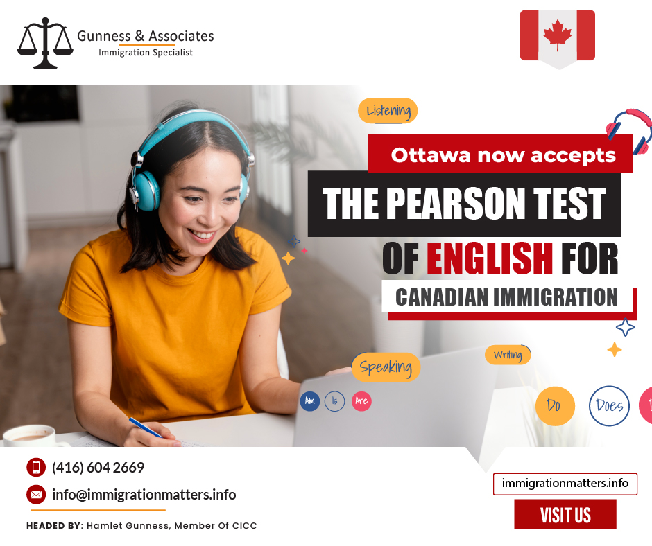 PTE for Canadian immigration