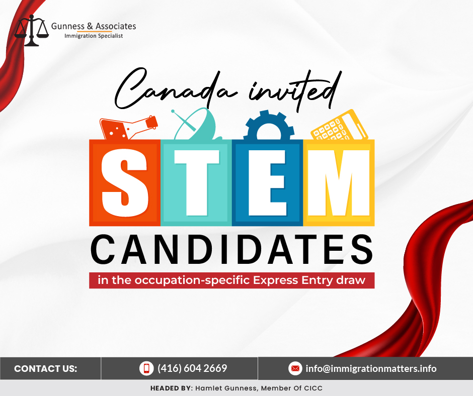 Canada invited STEM candidates in the 1st occupation-specific Express Entry draw of 2024