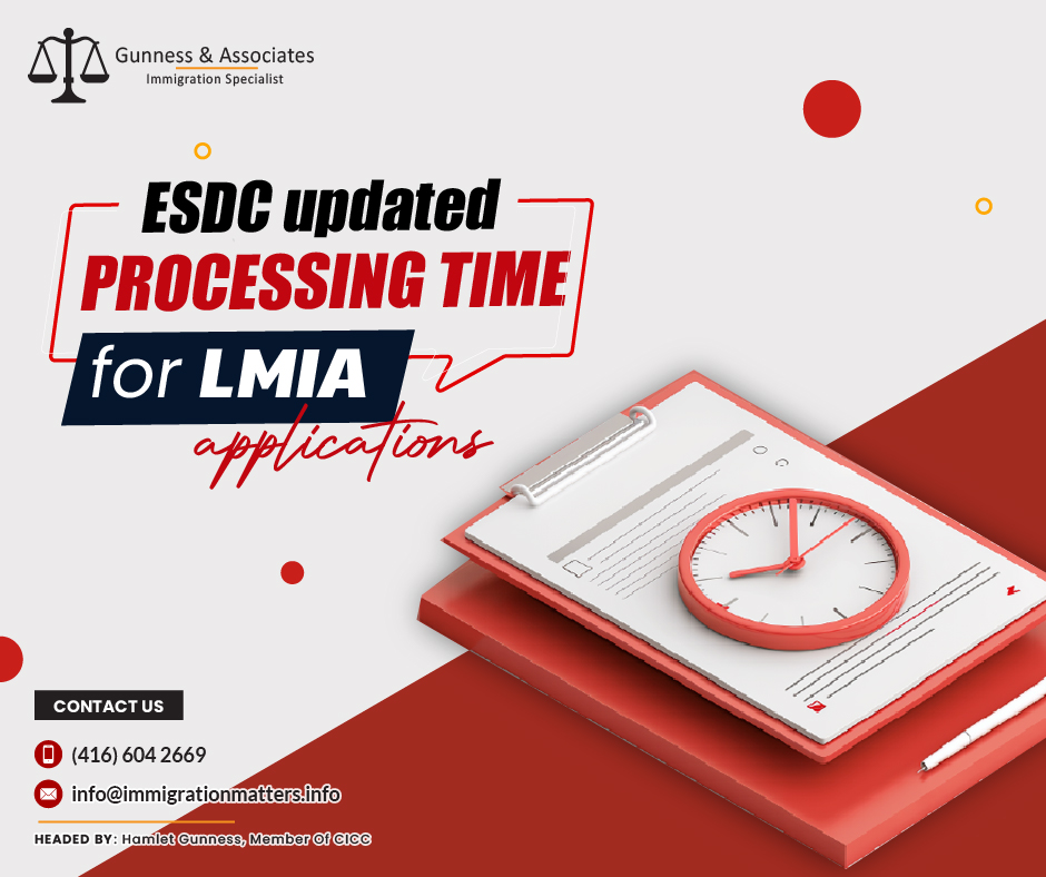 Labour Market Impact Assessment application processing times