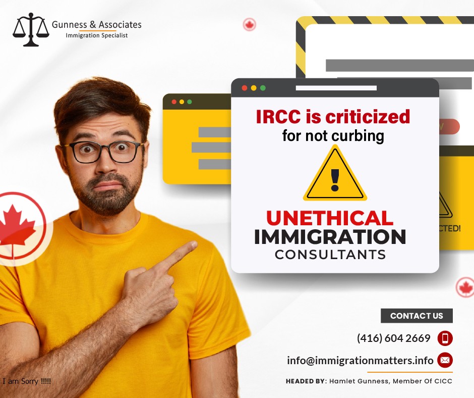 IRCC is criticized for not curbing unethical immigration consultants