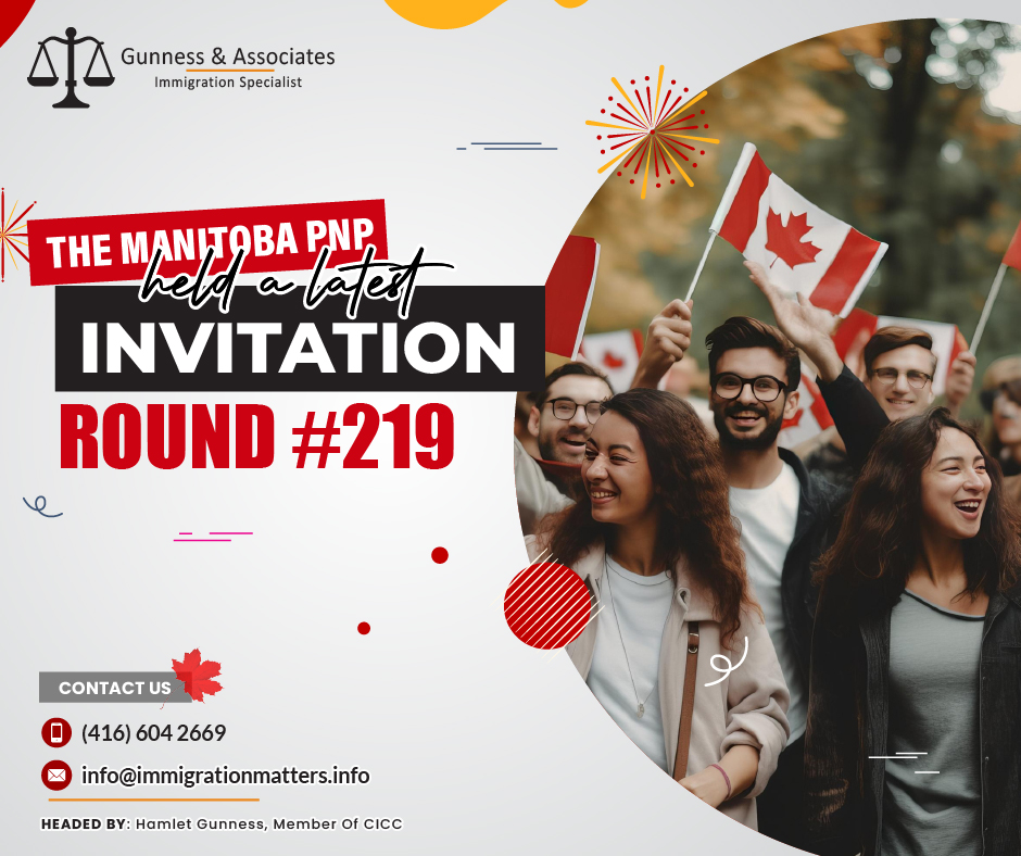 253 Candidates invited in the Manitoba PNP invitation round #219