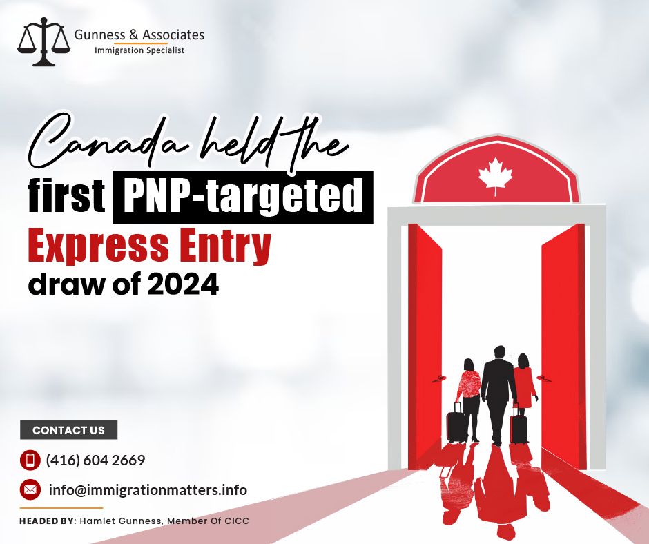 1st PNP-targeted Express Entry draw