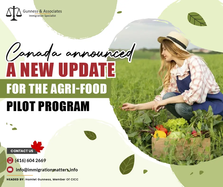 update for the Agri-Food Pilot Program