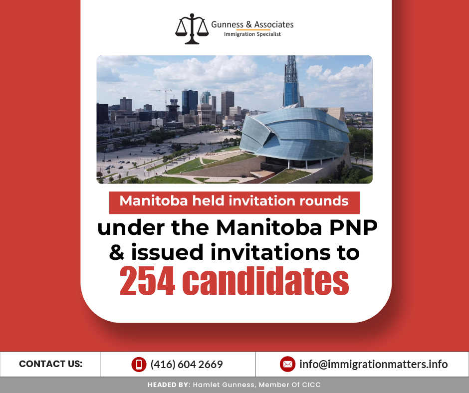 invitation rounds under the Manitoba PNP