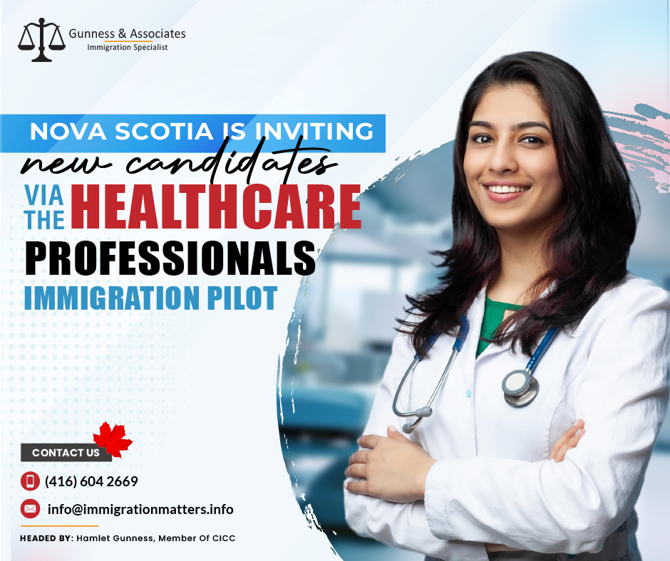 Nova Scotia is inviting new candidates via the Healthcare Professionals Immigration Pilot