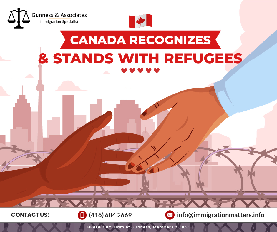 Canada recognizes and stands with refugees