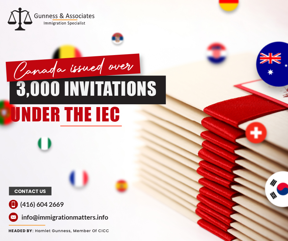 invitations under the IEC Program