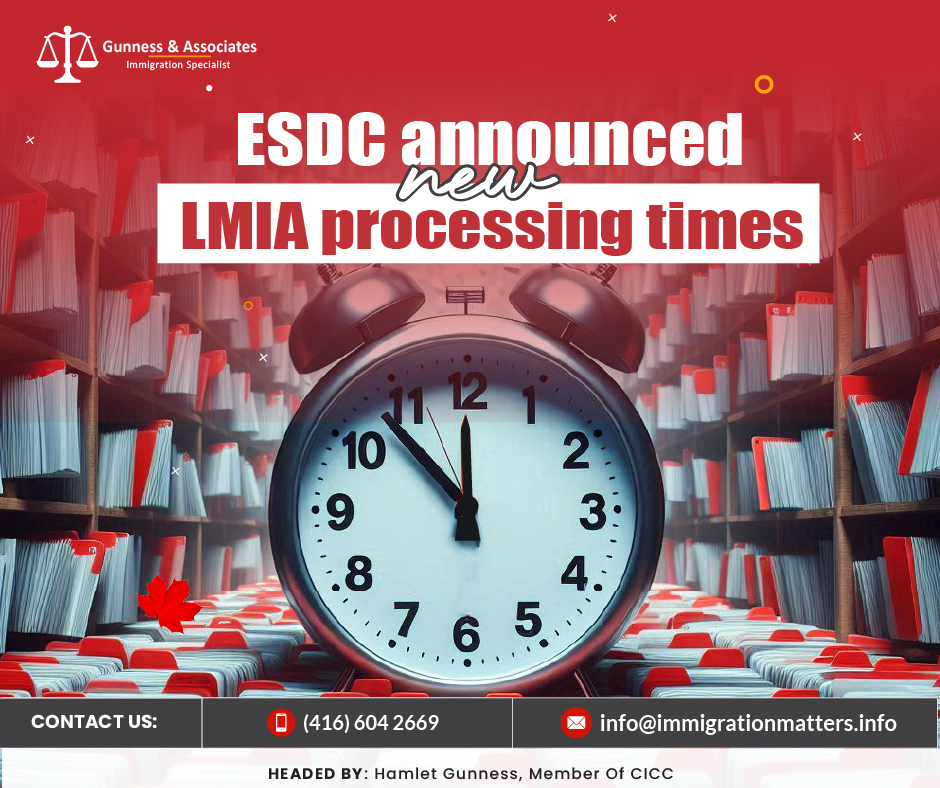 Updated LMIA Processing Time