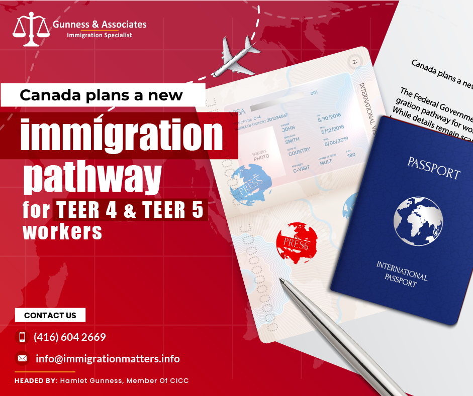 Canada Plans a new Immigration Pathway for TEER 4 and TEER 5 workers