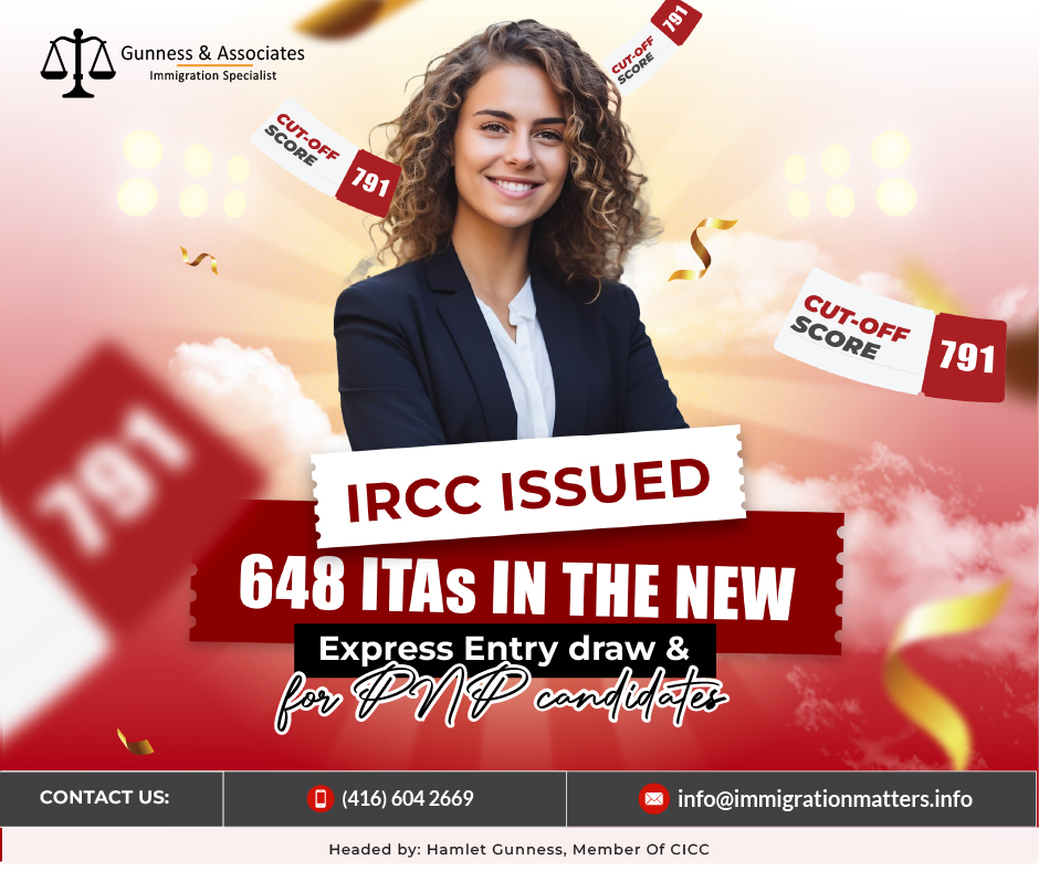 IRCC Issues 648 ITAs in the New Express Entry Draw for PNP Candidates