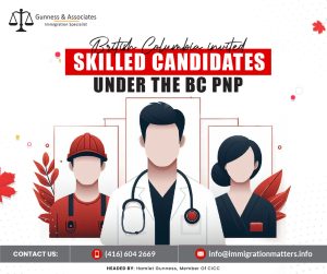 British Columbia Invites Skilled Workers in  BC PNP Targeted Draws