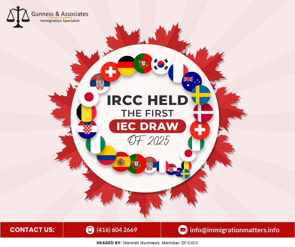 IRCC Holds First IEC Draw 2025, Inviting Over 11,000 Candidates