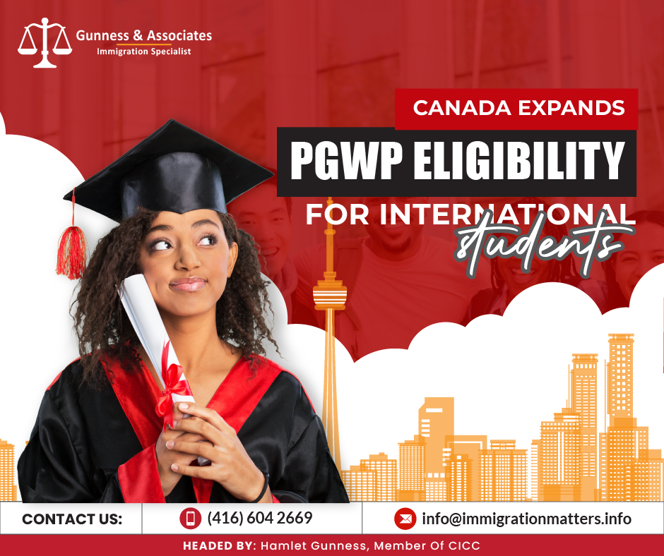 Canada Expands PGWP Eligibility for International Students: A Gateway to New Opportunities