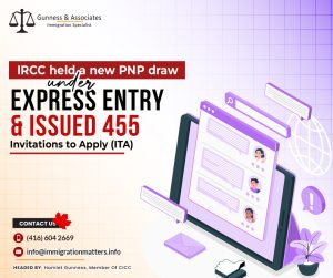 IRCC Holds a New Express Entry PNP Draw, Issuing 455 Invitations to Apply