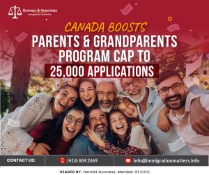 Canada Expands Canada Parents and Grandparents Program (PGP) Cap to 25,000 Applications for 2025