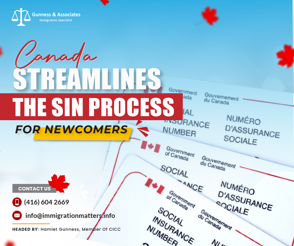 Canada Streamlines SIN Process