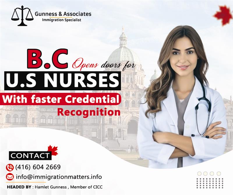 B.C. Opens Doors for U.S. Nurses with Faster Credential Recognition and Nursing Jobs in British Columbia
