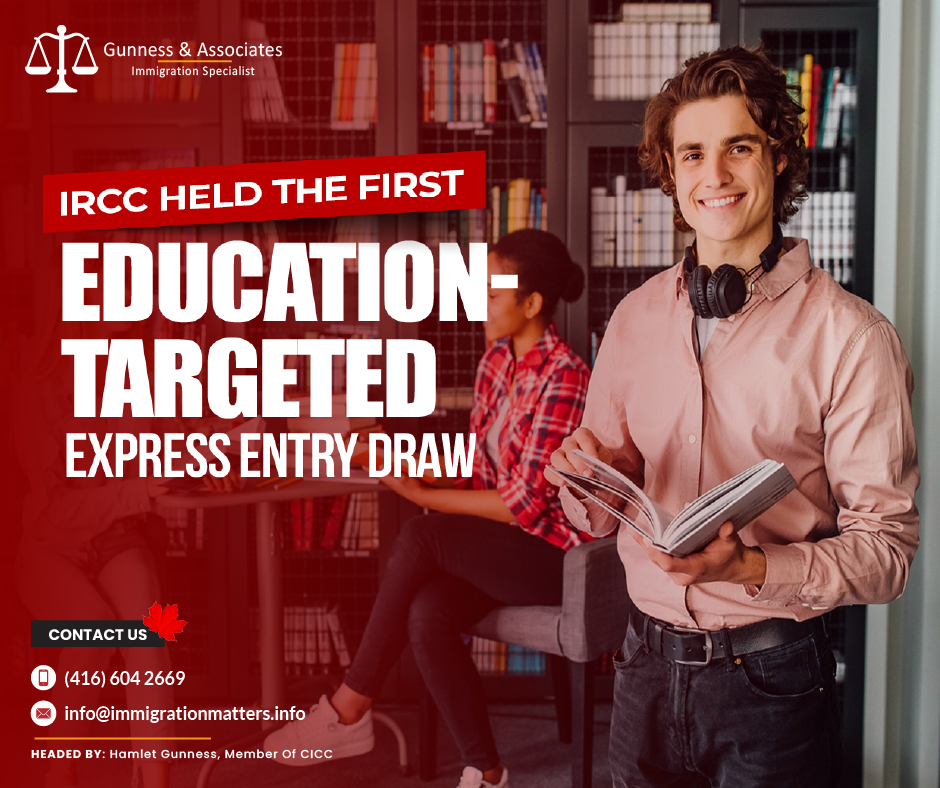 IRCC Held the First Express Entry Draw of 2025 Targeting Education Occupations