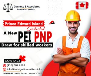 Prince Edward Island Conducts Latest PEI PNP 2025 Draw for Skilled Workers – May 15, 2025