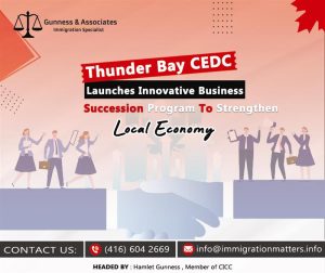 Thunder Bay CEDC Launches Innovative Business Succession Program to Strengthen Local Economy