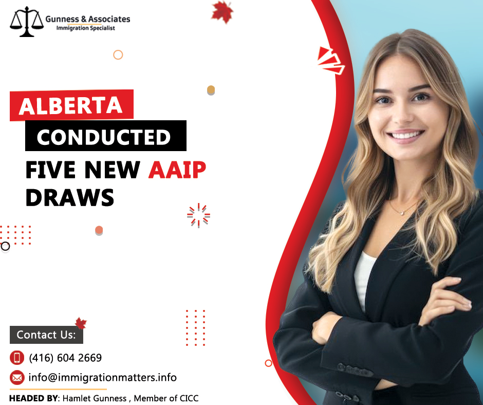 Alberta Conducts Five New Alberta Advantage Immigration Program Draw, Invites Candidates Across Priority Sectors