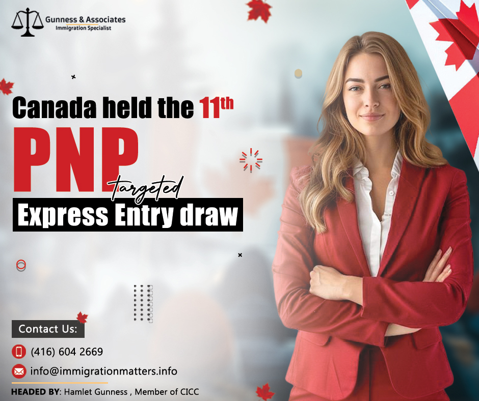 Canada Holds 11th PNP-Specific Express Entry Draw, Inviting 503 Skilled Candidates