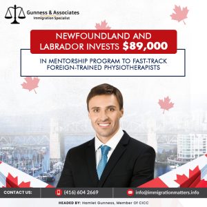 Newfoundland and Labrador Invests $89,000 in Mentorship Program to Fast-Track Foreign-Trained Physiotherapists for Healthcare Jobs in Canada