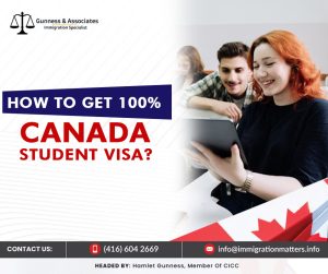 How to Get a 100% Canada Student Visa?