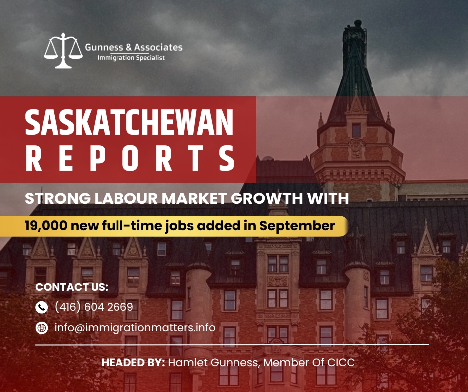Saskatchewan labour market growth
