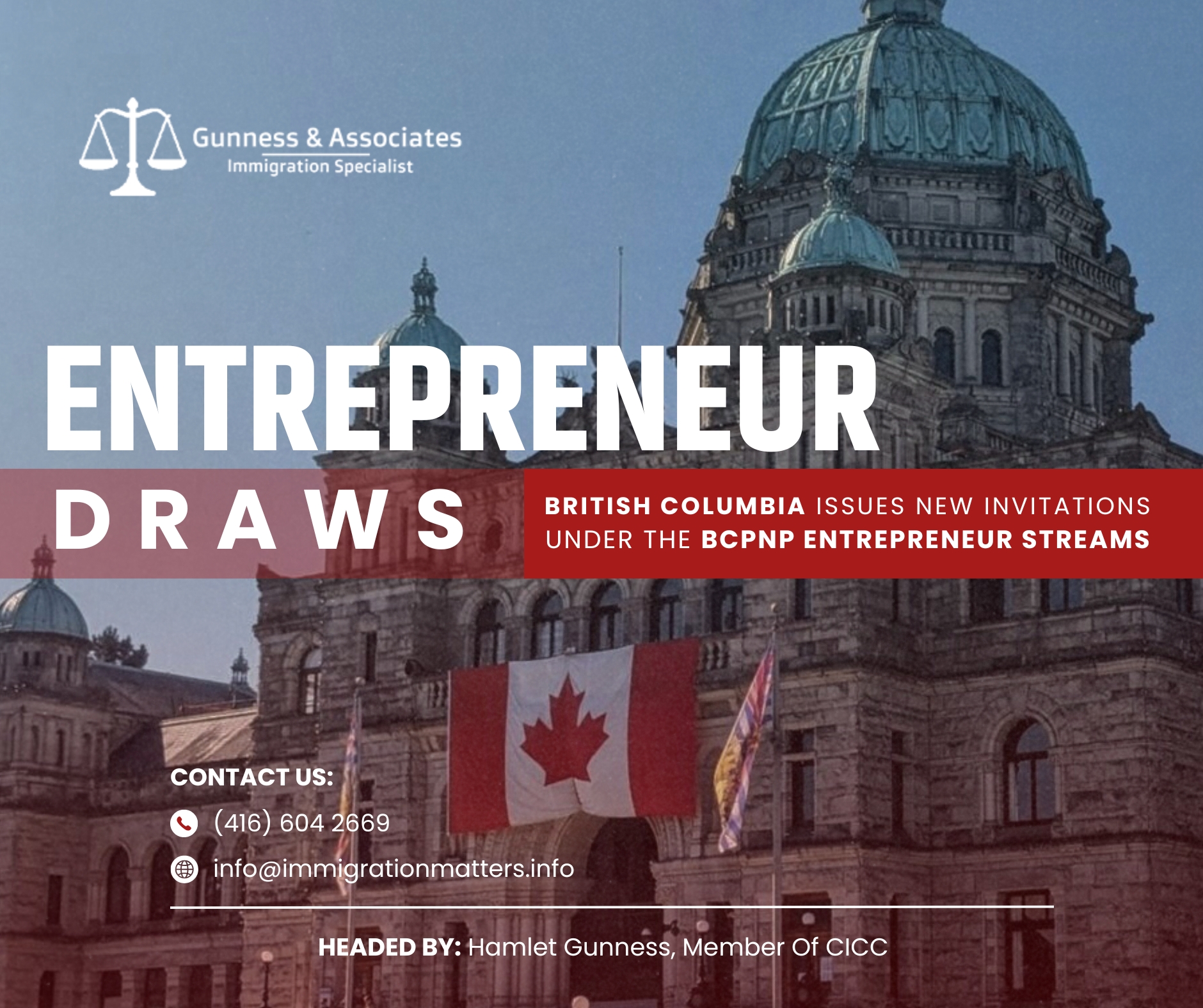 British Columbia Holds Two BCPNP Entrepreneur Draws – New Opportunities for Business Investors