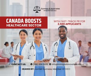 Canada Opens Fast-Track to Permanent Residency for 3,500 Healthcare Professionals Canada in Latest Express Entry Draw