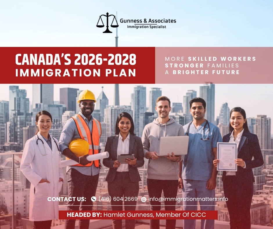 Immigration Levels Plan Canada 2026–2028: IRCC Targets More Skilled Workers and Families
